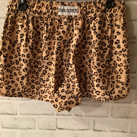 BONDI BEAMERS Women’s Size 12 Leopard Print Swim Shorts - Picture 6 of 6